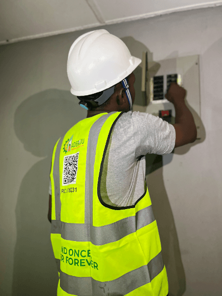 Team working together on laptop